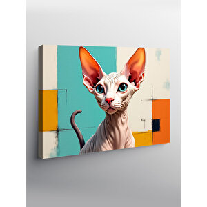 Kanvas Tablo Sfenks Cinsi Kedi 100x140 cm