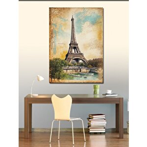 Kanvas Tablo Eiffel Kulesi Eskizi