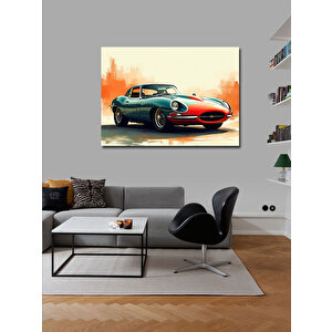 Kanvas Tablo Klasik Spor Araba 70x100 cm