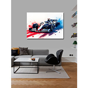 Kanvas Tablo Formula Yarış Arabası 50x70 cm
