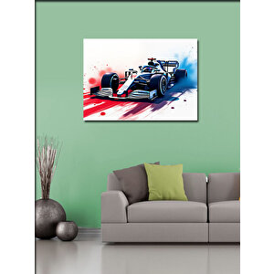 Kanvas Tablo Formula Yarış Arabası 50x70 cm