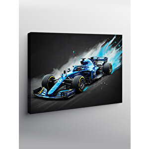 Kanvas Tablo Formula Yarış Arabası 70x100 cm