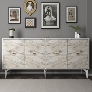 Sinta 180 Cm Konsol (kx180) Beyaz-efesmermer Efes Mermer