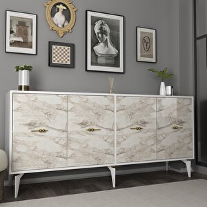 Sinta 180 Cm Konsol (kx180) Beyaz-efesmermer Efes Mermer