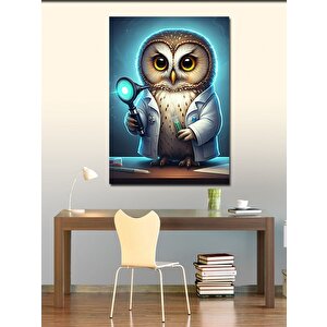 Kanvas Tablo Doktor  Baykuş 70x100 cm
