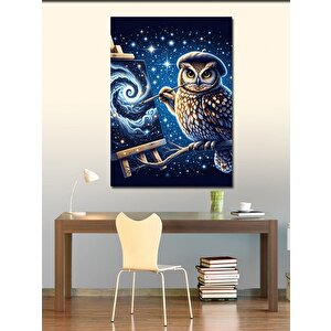 Kanvas Tablo Astral Baykuş 70x100 cm