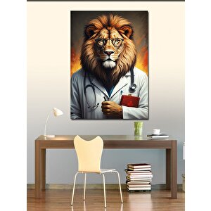 Kanvas Tablo Doktor Aslan 50x70 cm