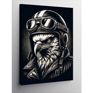 Kanvas Tablo Pilot Baykuş 70x100 cm