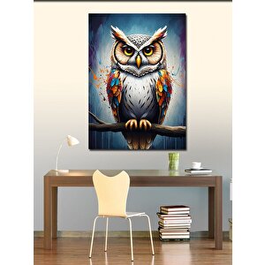 Kanvas Tablo Bilge Baykuş 70x100 cm