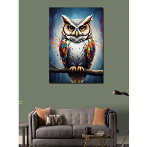 Kanvas Tablo Bilge Baykuş 70x100 cm