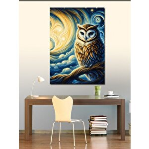 Kanvas Tablo Rüyadaki Baykuş 50x70 cm