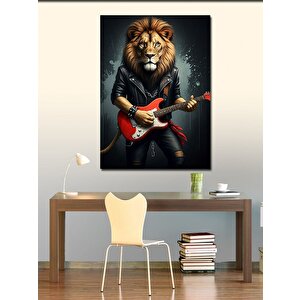 Kanvas Tablo Gitarcı Aslan 70x100 cm