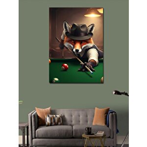 Kanvas Tablo Bilardocu Tilki 70x100 cm