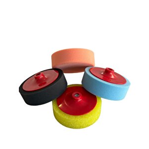 Apli̇katörlü Poli̇saj Süngeri̇ 150*45 Mm Turuncu