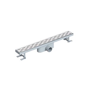 Maxi̇flow Duş Kanali 20 Cm Klasi̇k Seri̇si̇ Krom