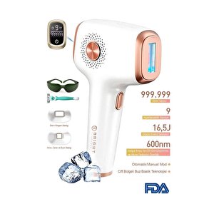 Be-9030 Buz Lazer Ipl Epilasyon 999.999 Atım Otomatik/manuel Mod Ağrısız Vücut Yüz Cihazı