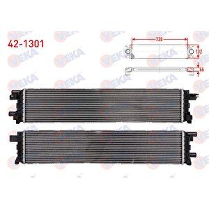 Turbo Radyatoru (intercooler) Audi A4 (8k2,b8) 2.0 Tdi 2007-2015