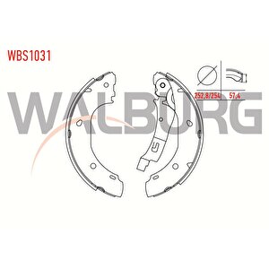 Fren Pabuc Balata Arka Fiat Ducato 2.3 Jtd Levyeli 254x57,4 Mm 2002-2006/ducato 2.8 Jtd 2002-2006/boxer Ii 2.2 Hdi 2002-2006/boxer I 2.5 Tdi 1994-2002/jumper I 2.5 Tdi 1994-2002