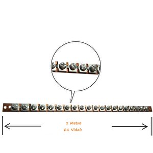 61 Vidalı Toprak Barası 2 Mm, 160 Amper