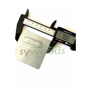 Cam Ayna Askısı Yapıştırmalı 7x7 Cm 10 Adet