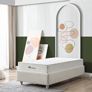 Puffy Full Ortopedik Yaylı Yatak | Sadelik Ve Ergonomi | Memnuniyet Garantili | 20cm Kalınlık | 90x190 cm