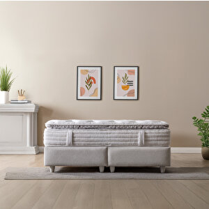 Sleepy Ultra Ortopedik Tavşan Tüylü Torba Paket Yaylı Yatak | Lüks Ve Sağlığın Buluştuğu Nokta | 150x200 cm