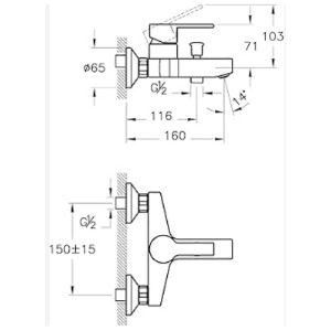 Fold S A42535 Banyo Bataryası