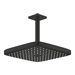 Tempesta 250 Cube Tepe Duşu Seti 142 Mm, Tek Akışlı Mat Siyah - 266882430