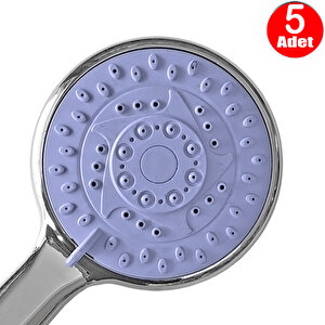 Aletçantam Banyo Duş Başlığı Fonksiyonlu El Duşu Kafası Başı- 5 Adet
