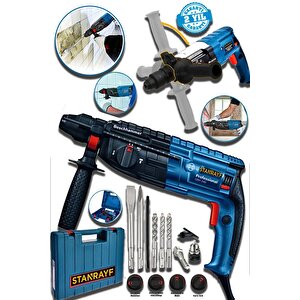 Alman 2.35mm 1500 Wat Bakır Sargılı Çift Çelik Şanzuman Kırıcı Delici Hilti Matkap 5pcs Uç Hediye