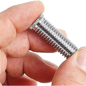 - Dominox  2 Adet Evye Sifon Süzgeç Vidası 2.5 Cm