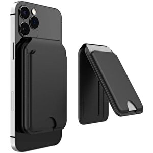 Akıllı Deri Cüzdan Takip Edilebilir Manyetik Kartlık Ekstra Güçlü Mıktanıs ile Tam Kenetlenme ve Sağlam Tutuş iPhone MagSafe Uyumlu X6608