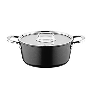 Atlanta Black Tencere 18 Cm