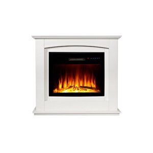 Tek Tes 125cm Elektri̇kli̇ Şömi̇ne Alev Sesli̇ Bluetooth Wi̇fi̇