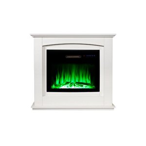 Tek Tes 125cm Elektri̇kli̇ Şömi̇ne Alev Sesli̇ Bluetooth Wi̇fi̇