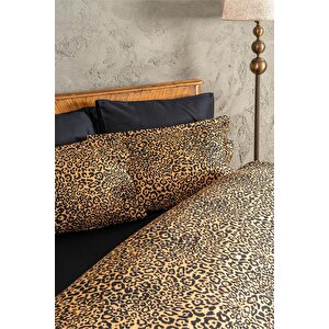 | Panthera | %100 Pamuk Çift Kişilik Saten Nevresim Takımı