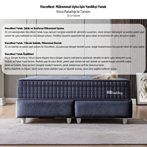 Hb Bedding | Visconest Yatak |  32 Cm Kalınlık |