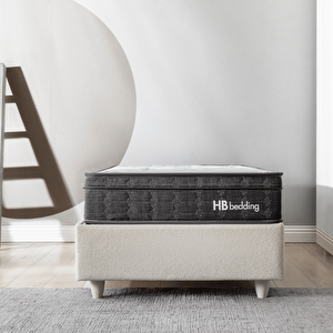 Aloevera Full Ortopedik Pro Yaylı Yatak | Ideal Uyku & Orta Sertlik 180x200 cm