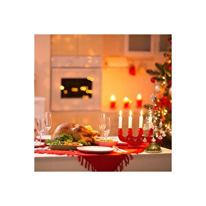 Vip Kali̇te 20 Cm Metal Kri̇stal Sarkitli Yilbaşi Ağaci Gün Işiği Led Işikli Noel Ağaci Gold Çam Ağaci