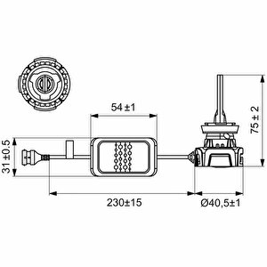 Far Ampulü Led Gigalight H8/h11/h16 30w 6000k 1987301558