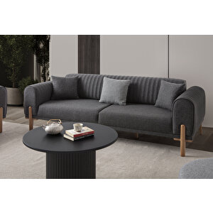 Edsy Home Galata 3+3+1+1 Koltuk Takımı Antrasit