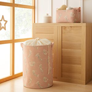 2'li Çocuk Odası Deniz Kızı Sepet Set 1 Adet 30 X 21 X 18 / 36 X 50 Cm