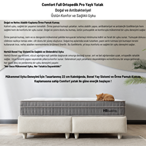Comfort Ortopedik Yaylı Yatak 23cm Kalınlık
