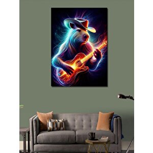 Kanvas Tablo Gitarist 50x70 cm