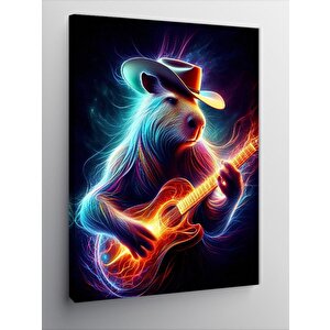 Kanvas Tablo Gitarist 70x100 cm