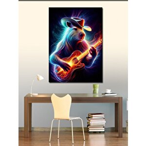 Kanvas Tablo Gitarist 70x100 cm
