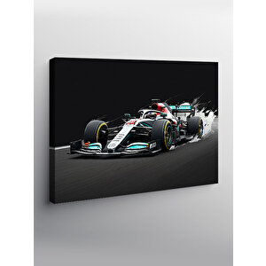 Kanvas Tablo Formula 1 Araç Aksiyonu 100x140 cm