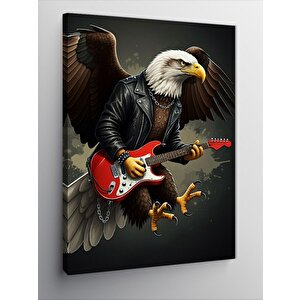 Kanvas Tablo Gitar Çalan Kartal 50x70 cm