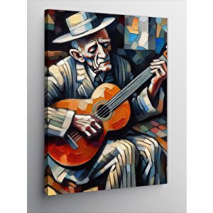 Kanvas Tablo Gitar Çalan Adam 70x100 cm