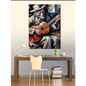 Kanvas Tablo Gitar Çalan Adam 100x140 cm